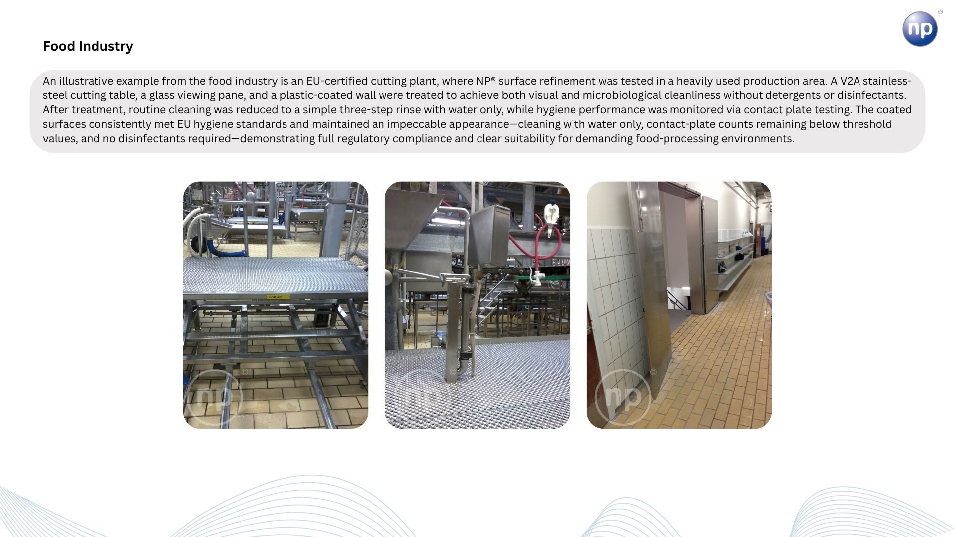 Food industry — EU-certified cutting plant, Germany