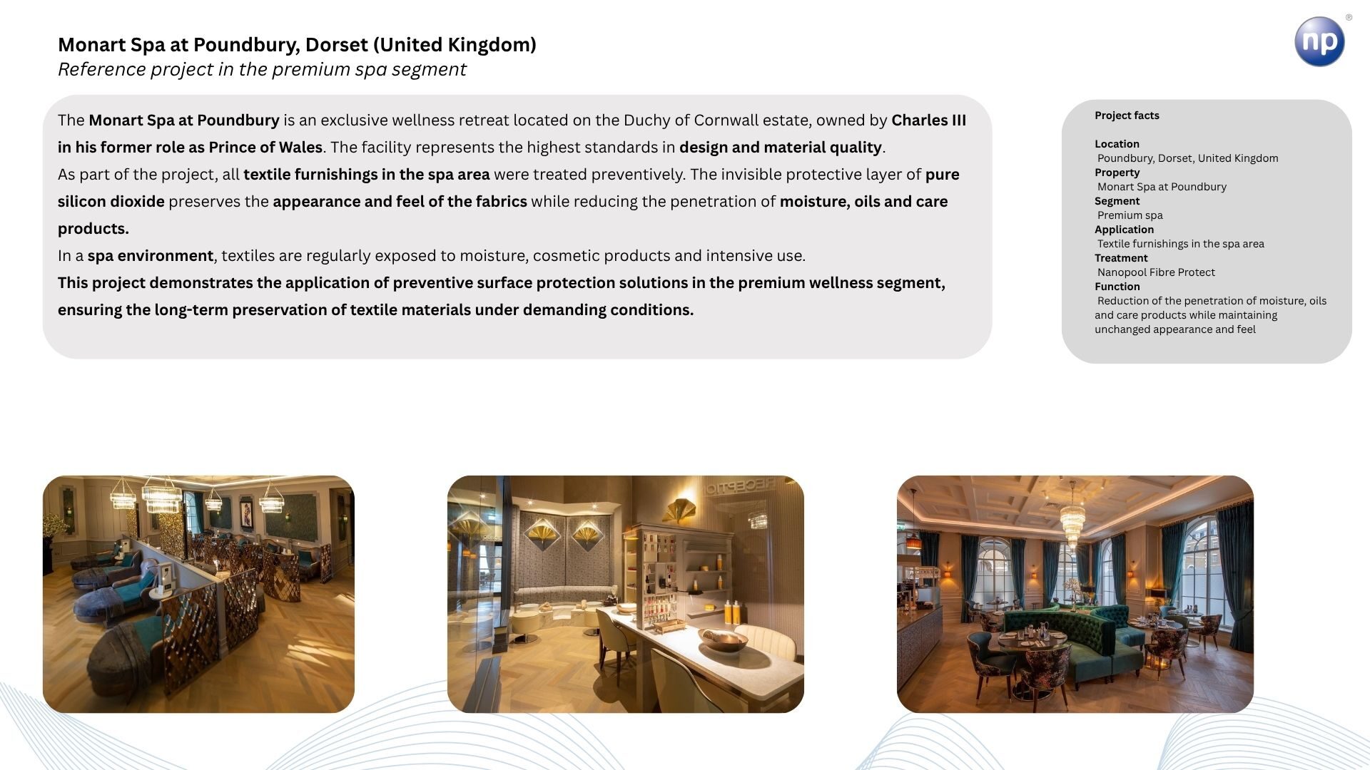 Monart Spa at Poundbury, Dorset, United Kingdom