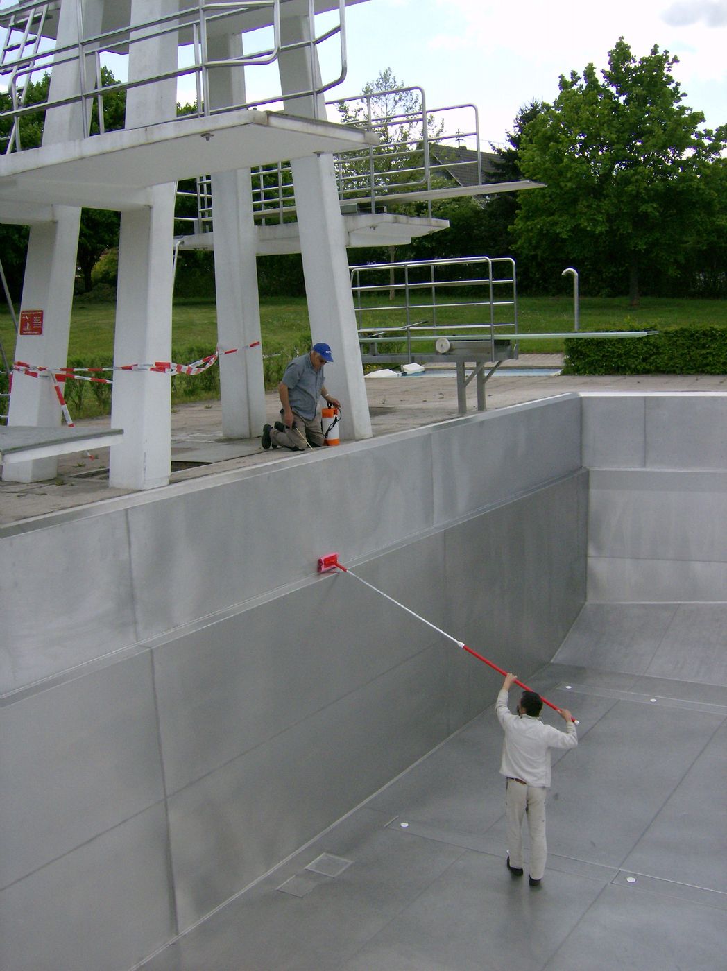 Applying NP to the pool wall