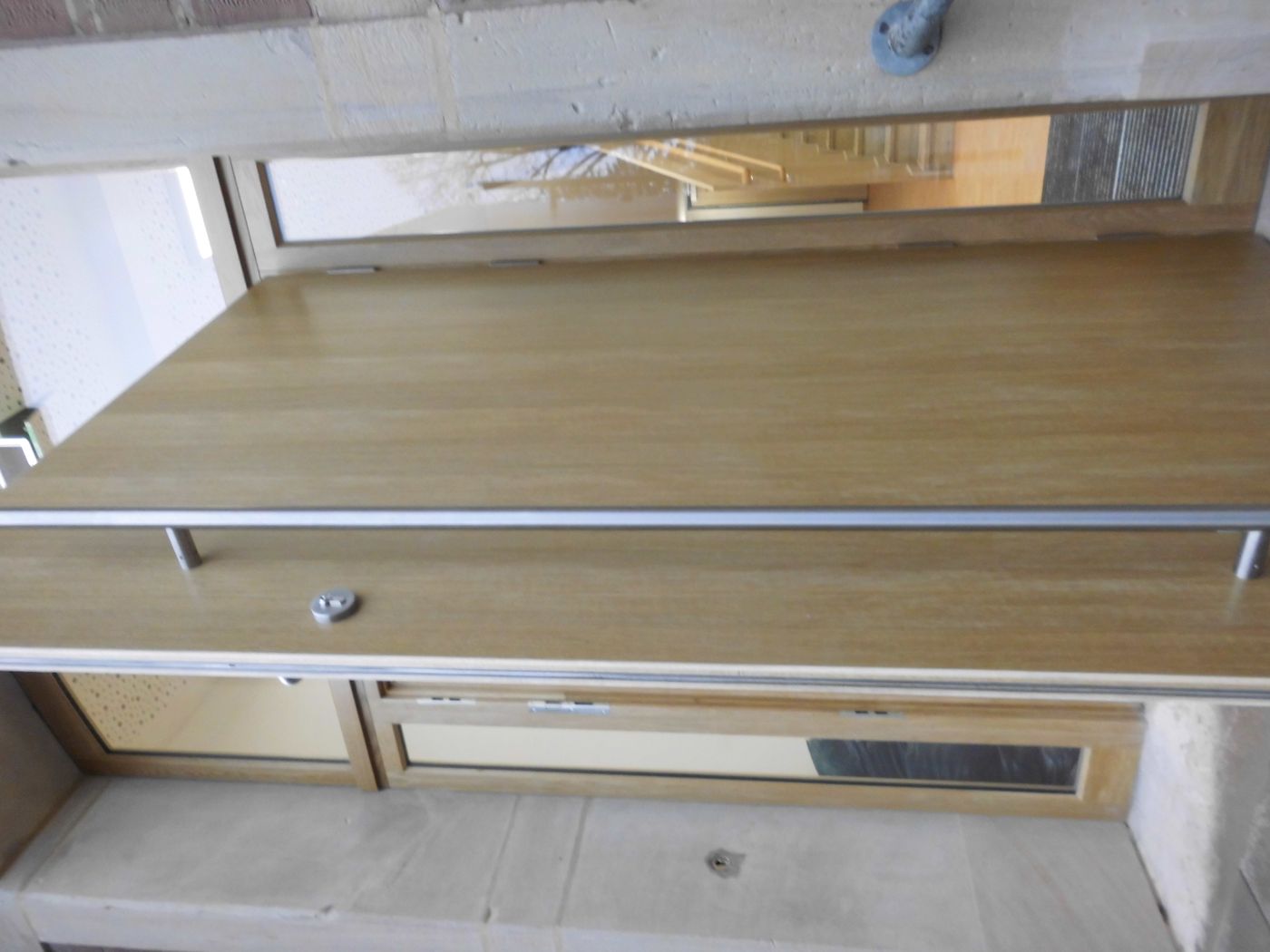 Handrail and window fittings