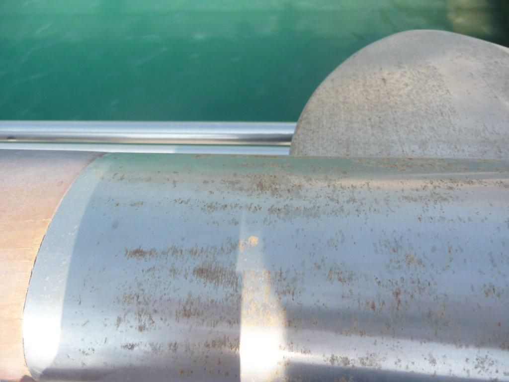 Railing detail in the coastal climate