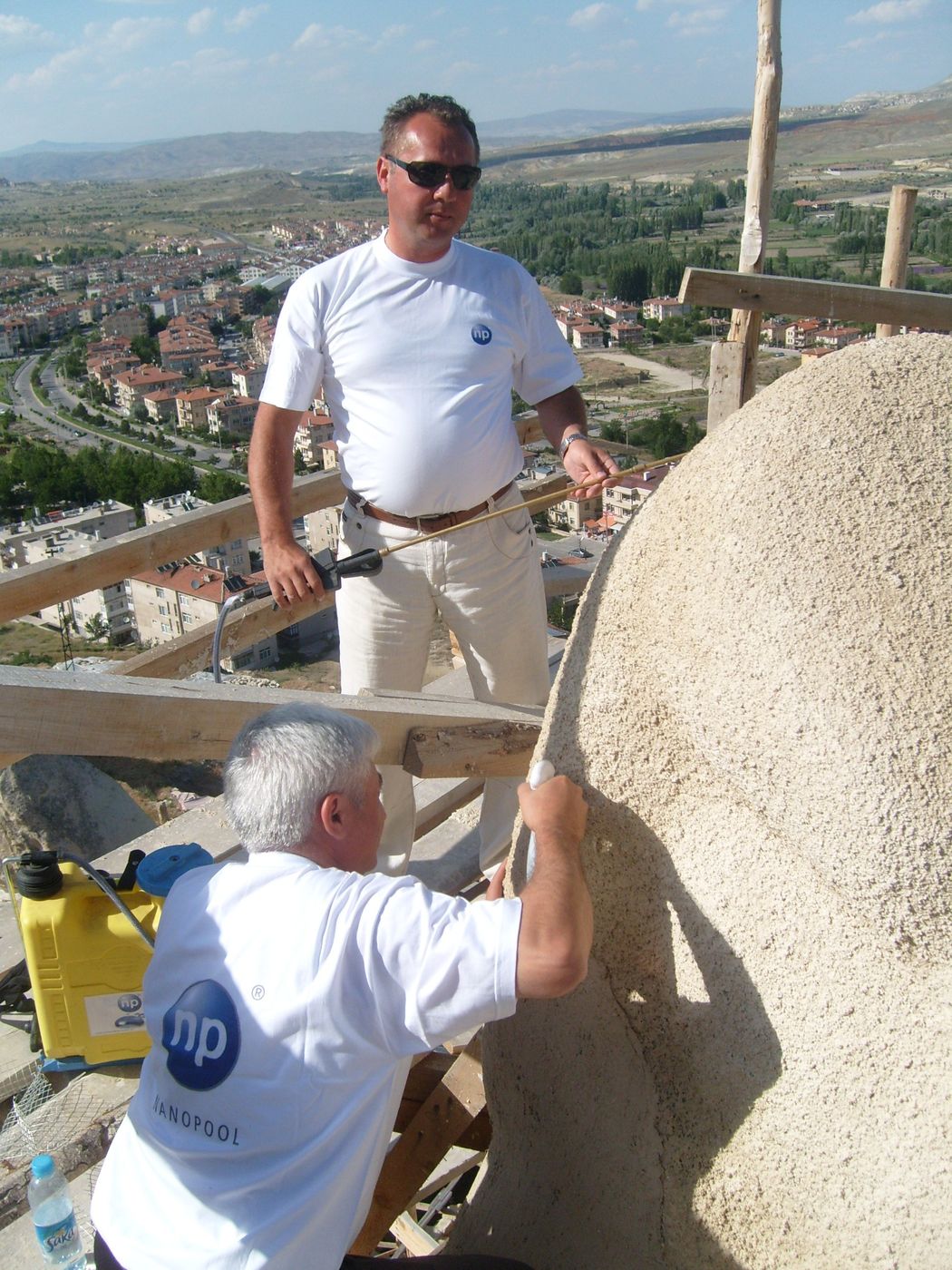NP application on the historic stone
