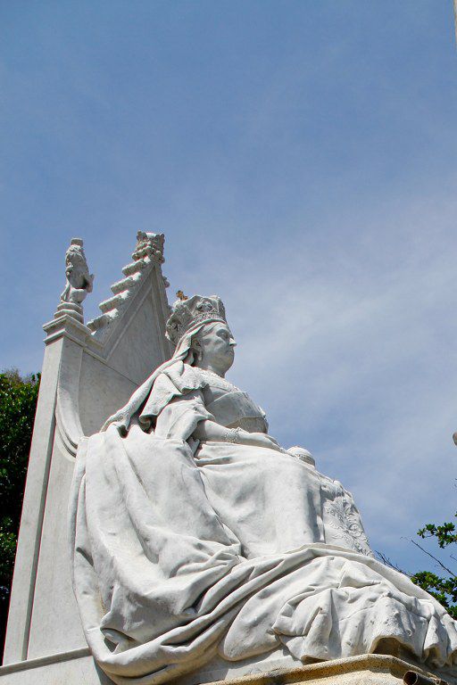 The Queen Victoria statue, Colombo