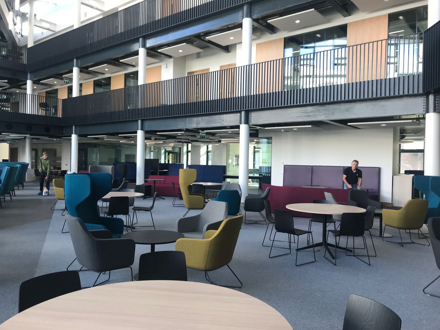 Communal study area, Moore Centre